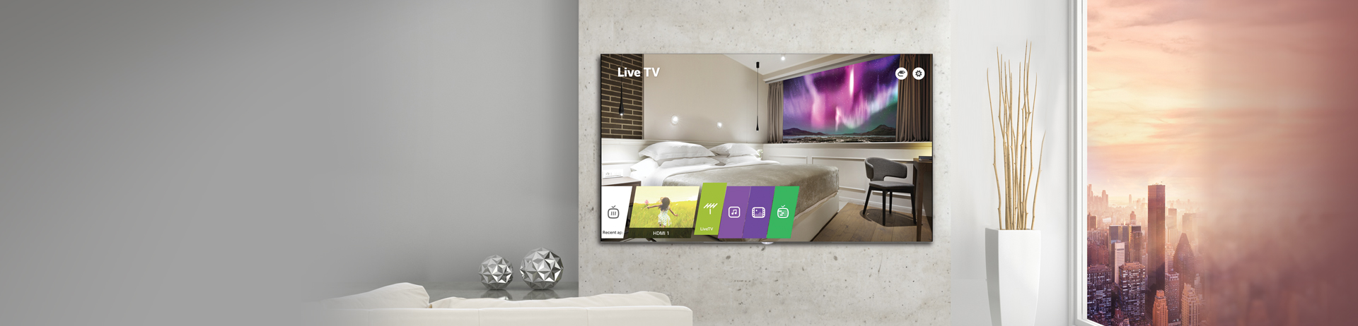 Modo de Personalización más Inteligente para Hotel TV