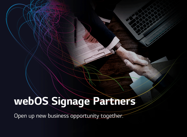 webOS Signage Partners
