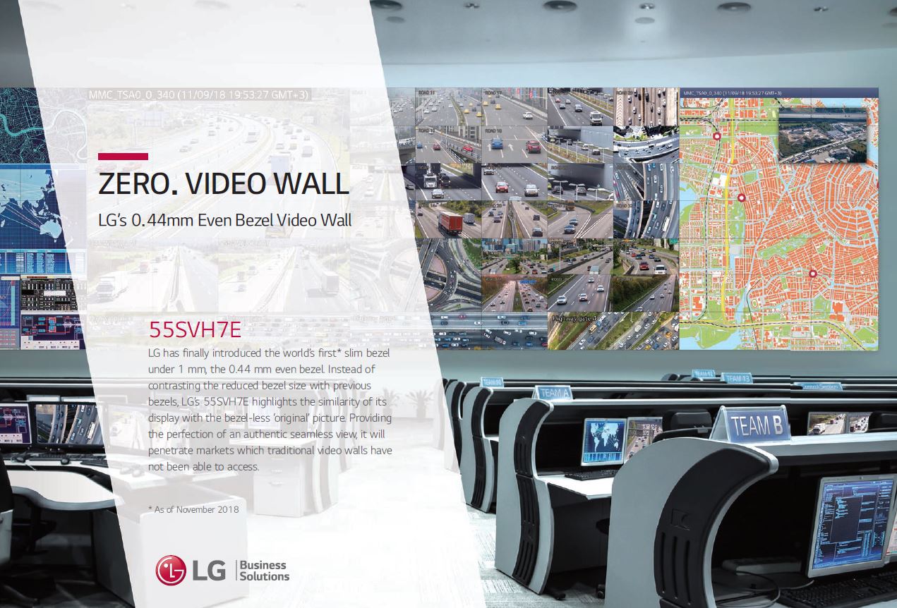 LG 55SVH7E 0.44mm Video Wall