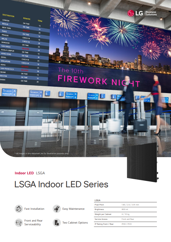 LSGA Series_Datasheet_LG LED Signage_240527