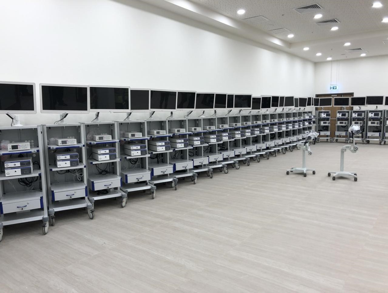 Introduction of Surgical Monitors in D Health Campus