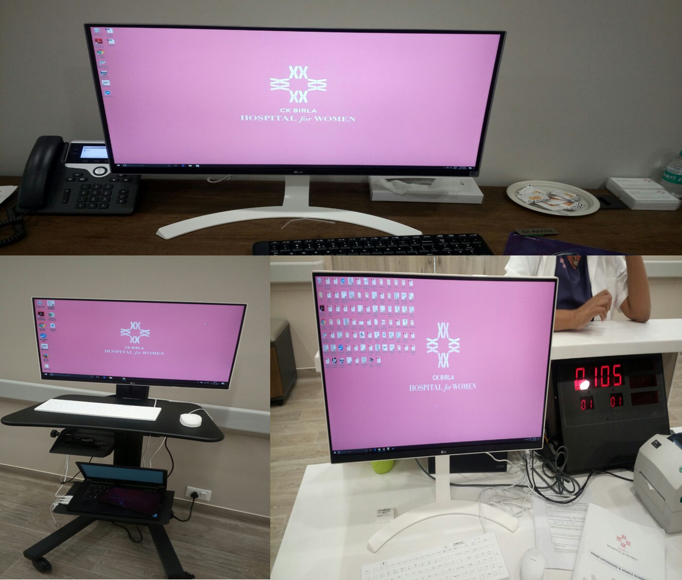 Introduction of Clinical Review Monitors in B Hospital