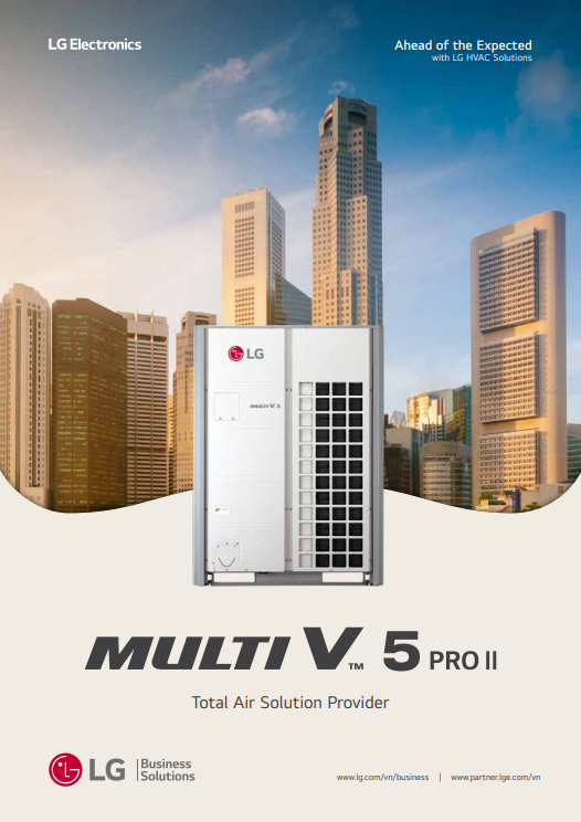 LG Multi V 5 Pro II Catalog Outdoor Asia 2024 (English)