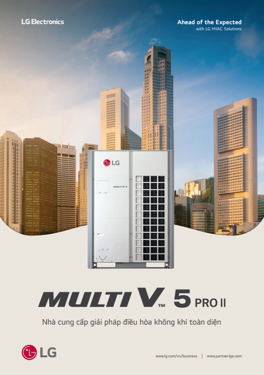 LG Multi V 5 Pro II Catalog Outdoor Asia 2024 (Vietnamese)